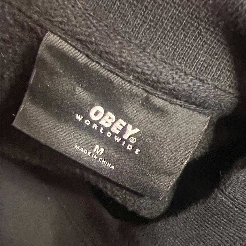 Obey Black Motörhead Graphic Crewneck Sweater - Picture 2 of 9